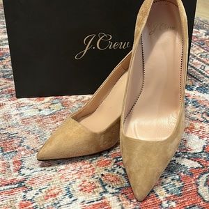 J. Crew Elsie Suede Pumps